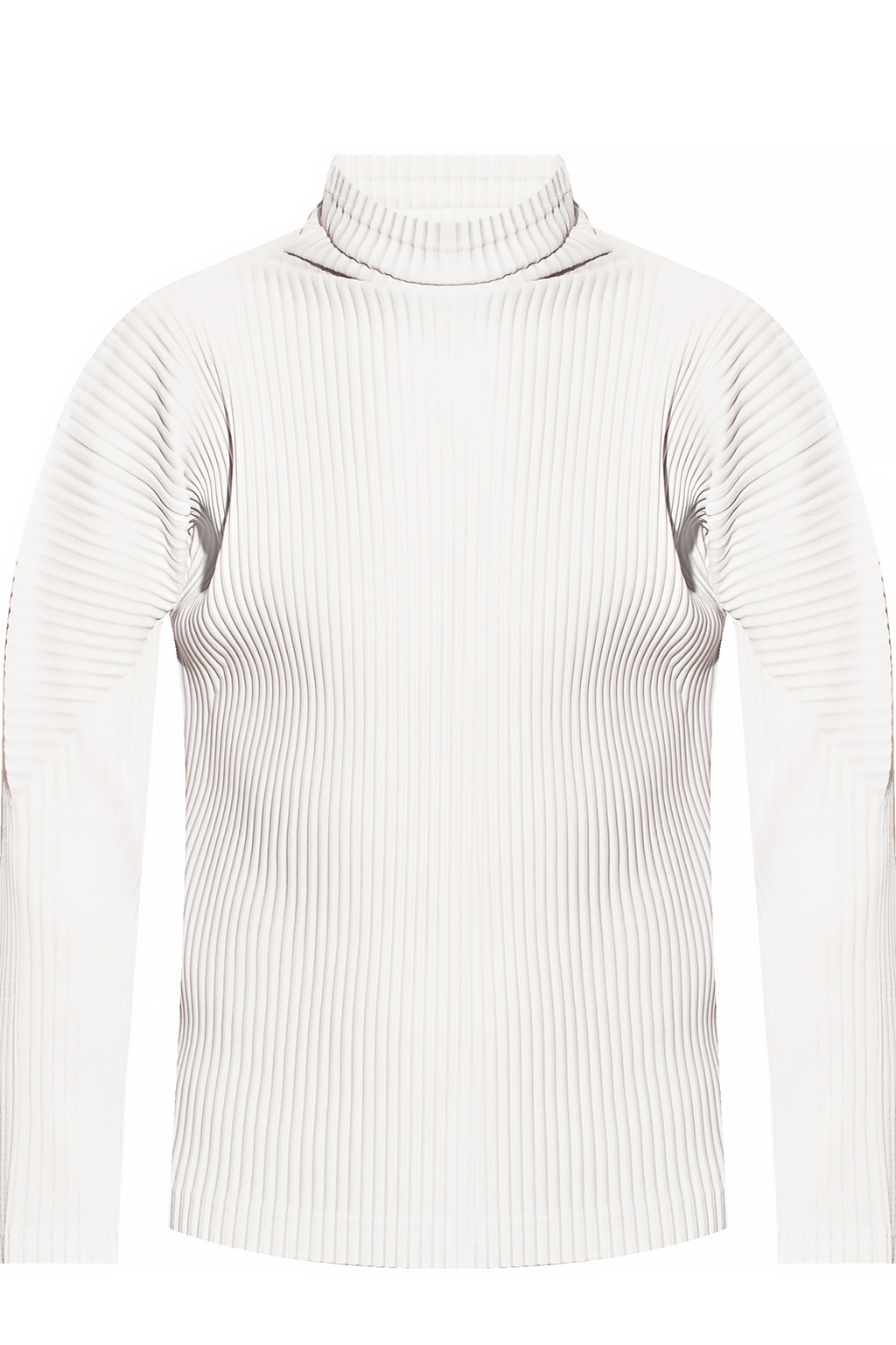 Issey Miyake Homme Plisse Pleated turtleneck sweater | Men's